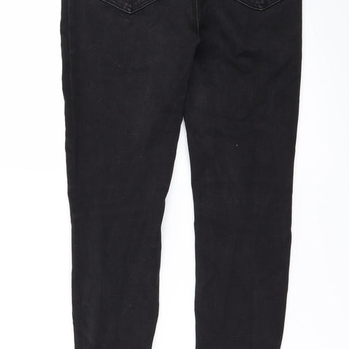 TU Womens Black  Denim Skinny Jeans Size 10 L26 in