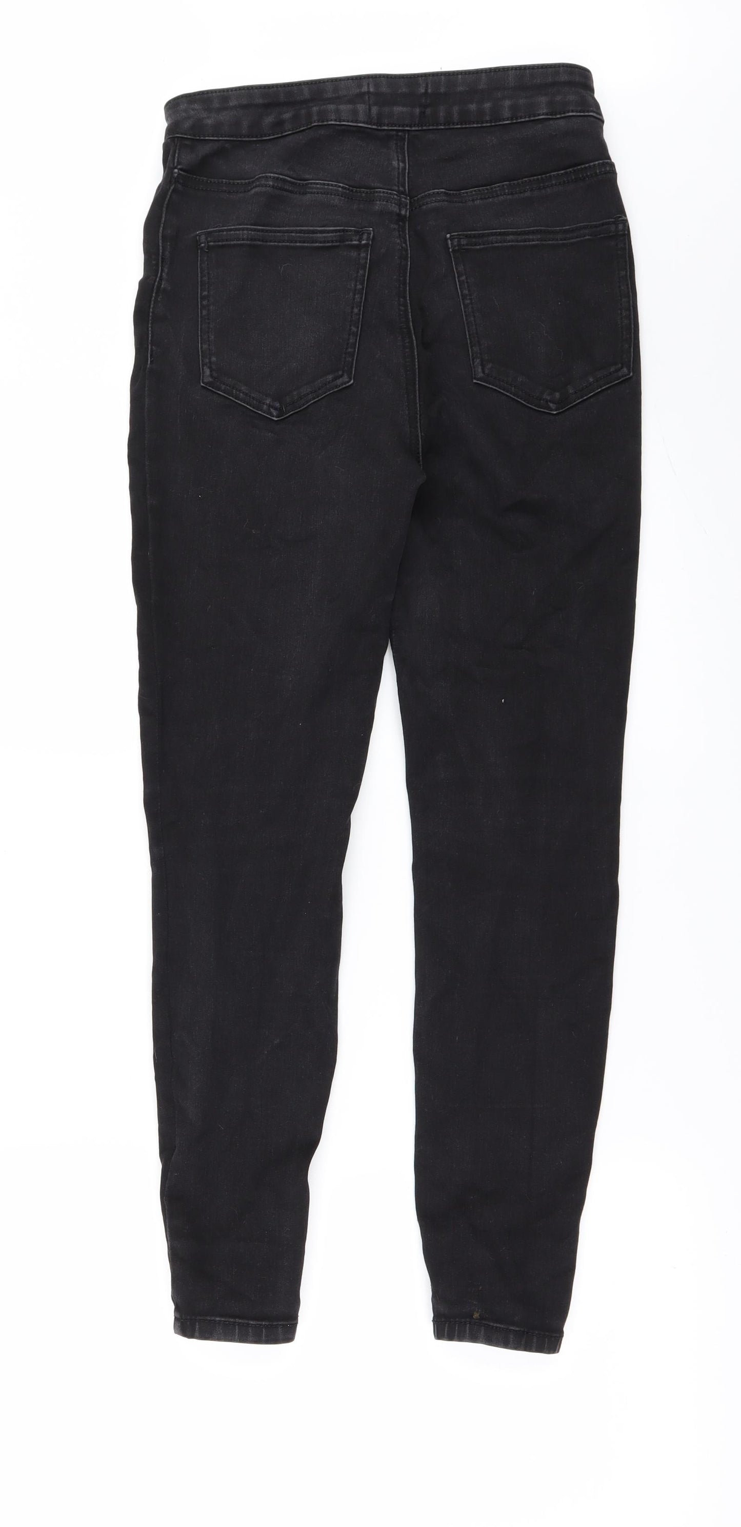 TU Womens Black  Denim Skinny Jeans Size 10 L26 in