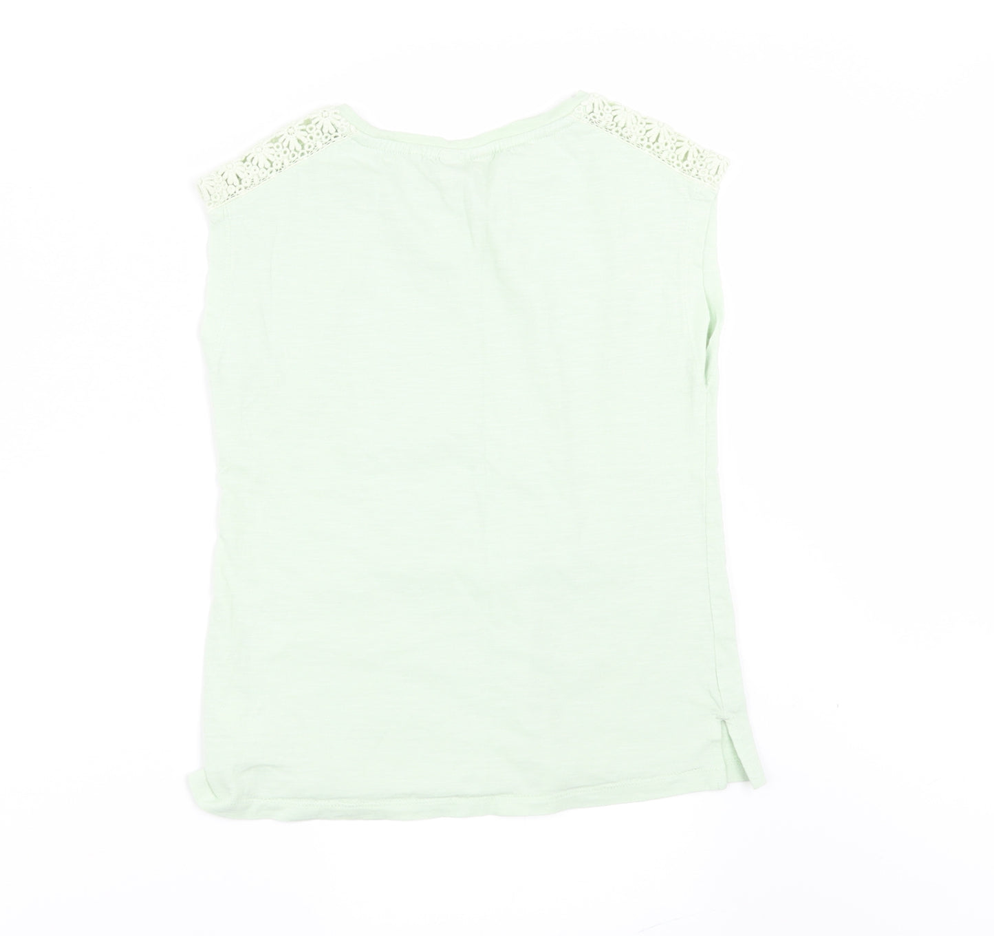 NEXT Girls Green    T-Shirt Size 7 Years
