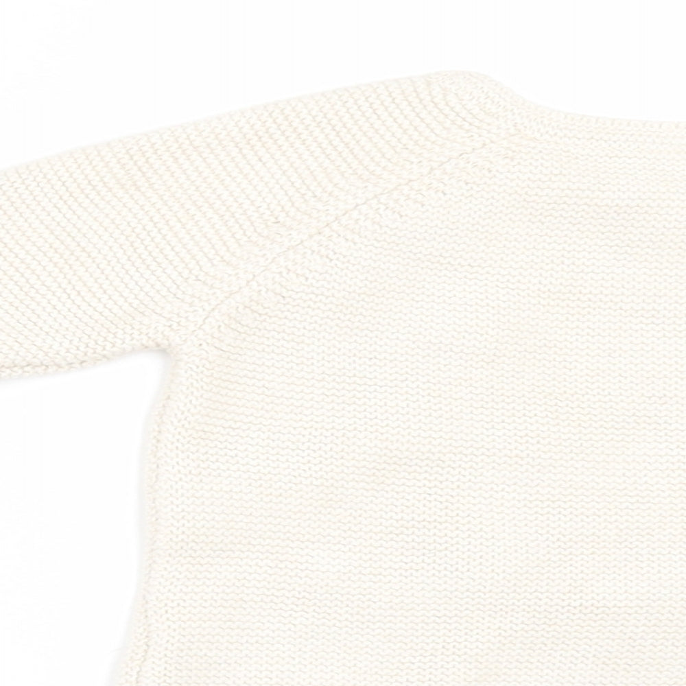 Nutmeg Baby Beige   Pullover Jumper Size 0-3 Months
