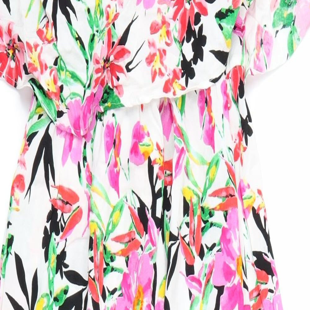 Anthology Womens White Floral  Maxi  Size 16