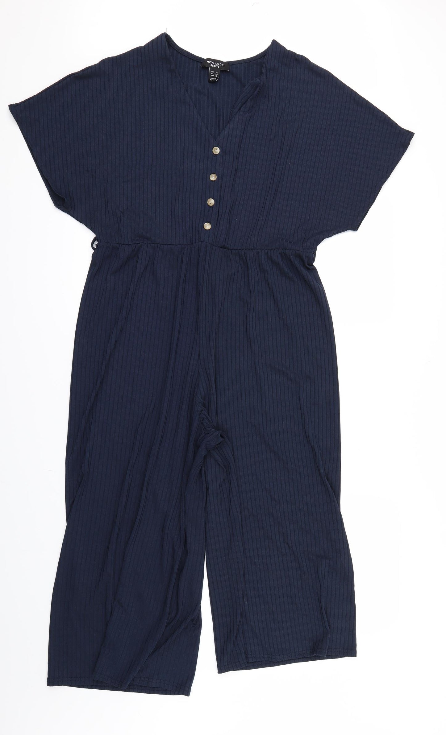 New Look Womens Blue   Jumpsuit One-Piece Size 16