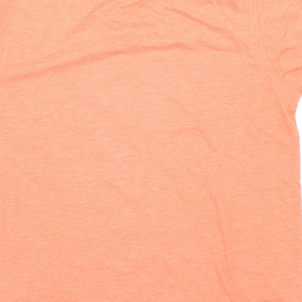 George Boys Orange   Basic T-Shirt Size 7-8 Years