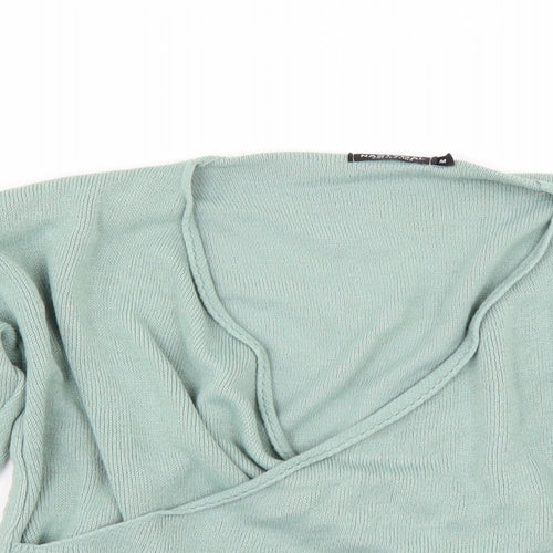 Nasty Gal Womens Green   Pullover Jumper Size M