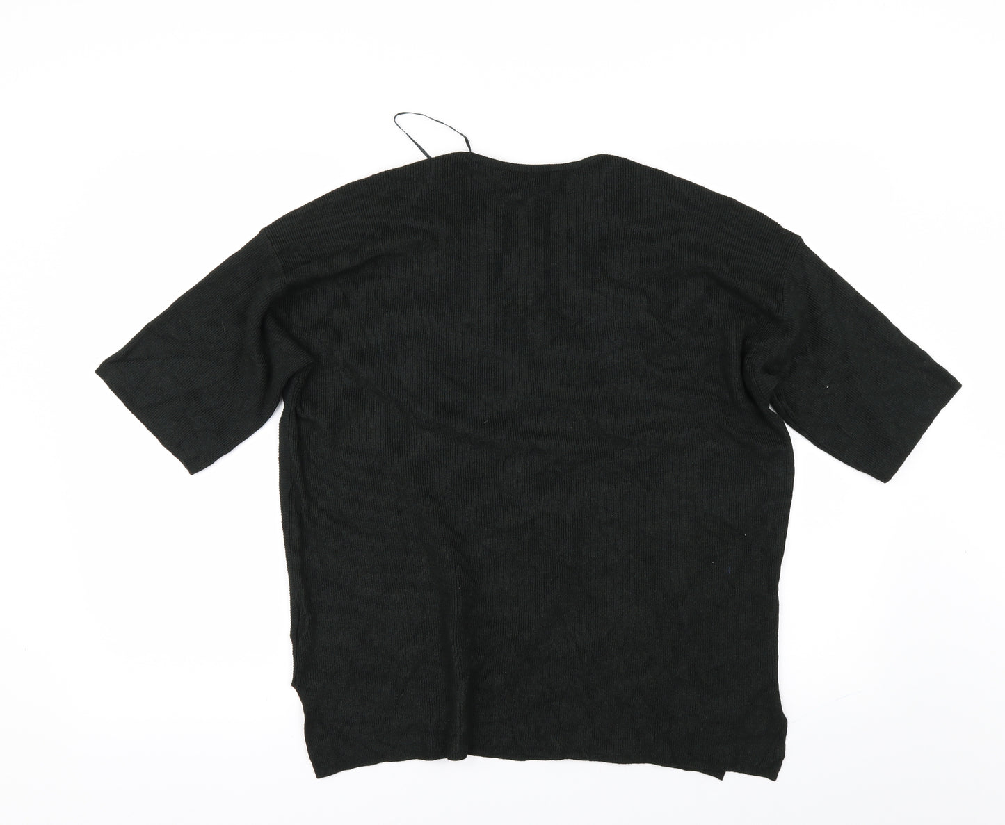 Warehouse Womens Black   Pullover Jumper Size 8
