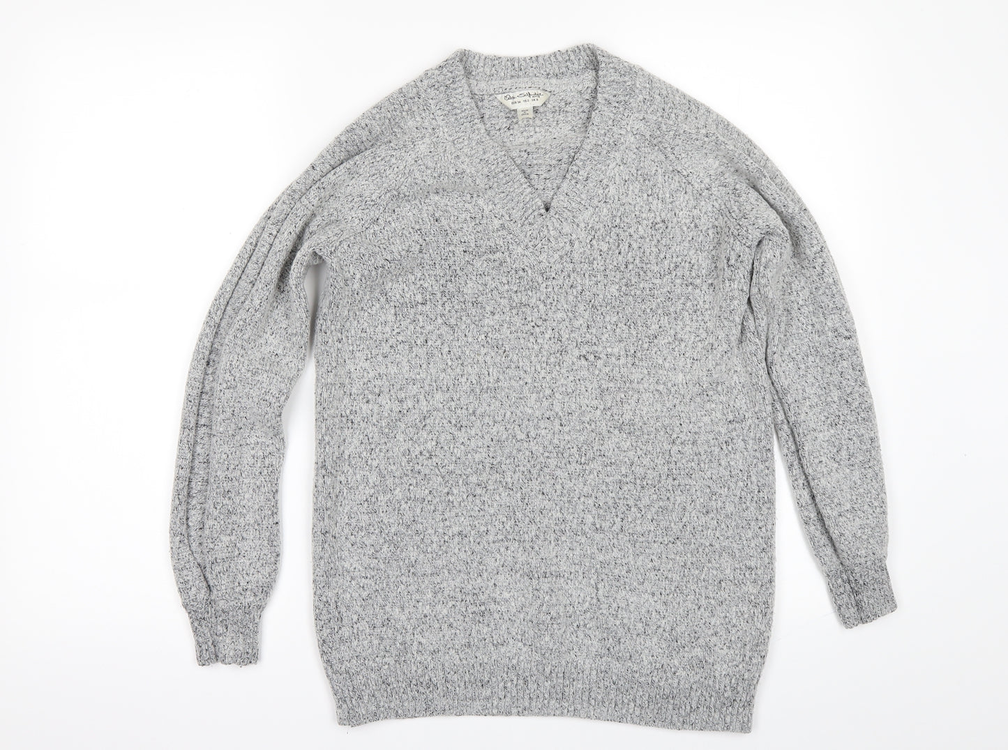 Miss Selfridge Womens Grey   Pullover Jumper Size 6