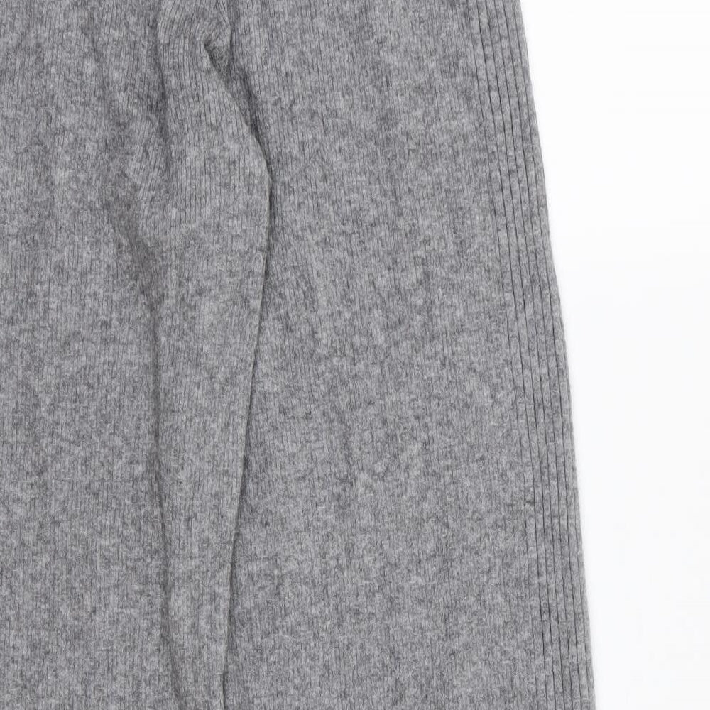 River Island Womens Grey  Knit Jogger Trousers Size 8 L29 in