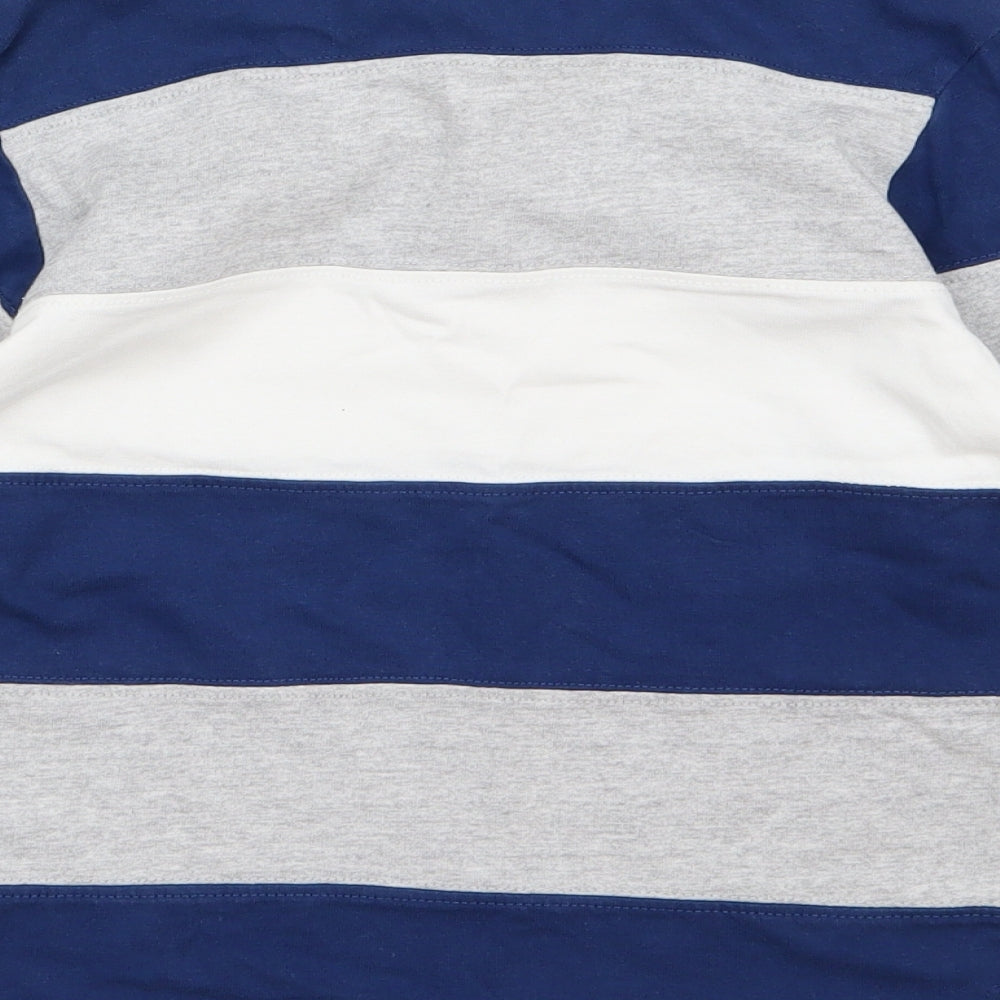Gymboree Boys Blue Striped  Basic Polo Size 5 Years
