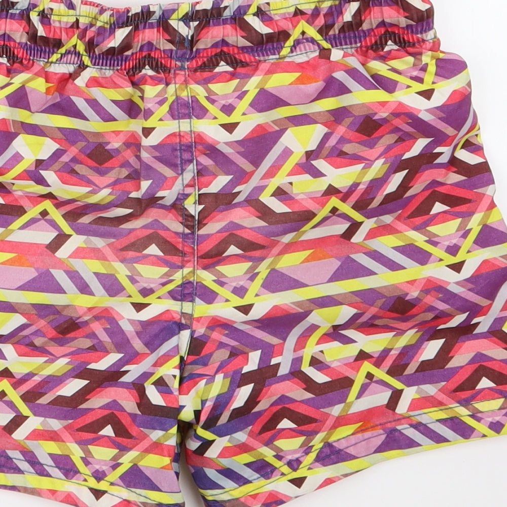 George Boys Multicoloured Geometric  Sweat Shorts Size 6-7 Years - Swim shorts