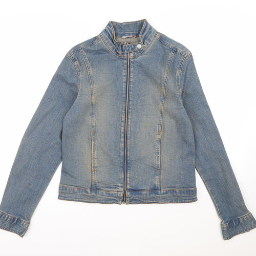 Marks and Spencer Womens Blue  Denim Jacket  Size 12
