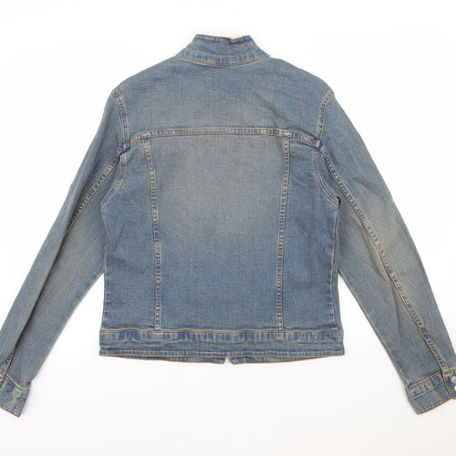 Marks and Spencer Womens Blue  Denim Jacket  Size 12