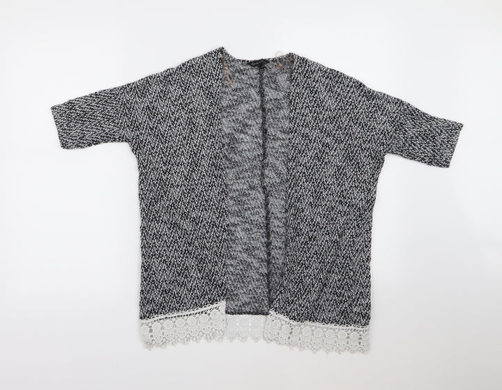 Candy Couture Girls Grey Knit Cardigan Jumper Size 10-11 Years