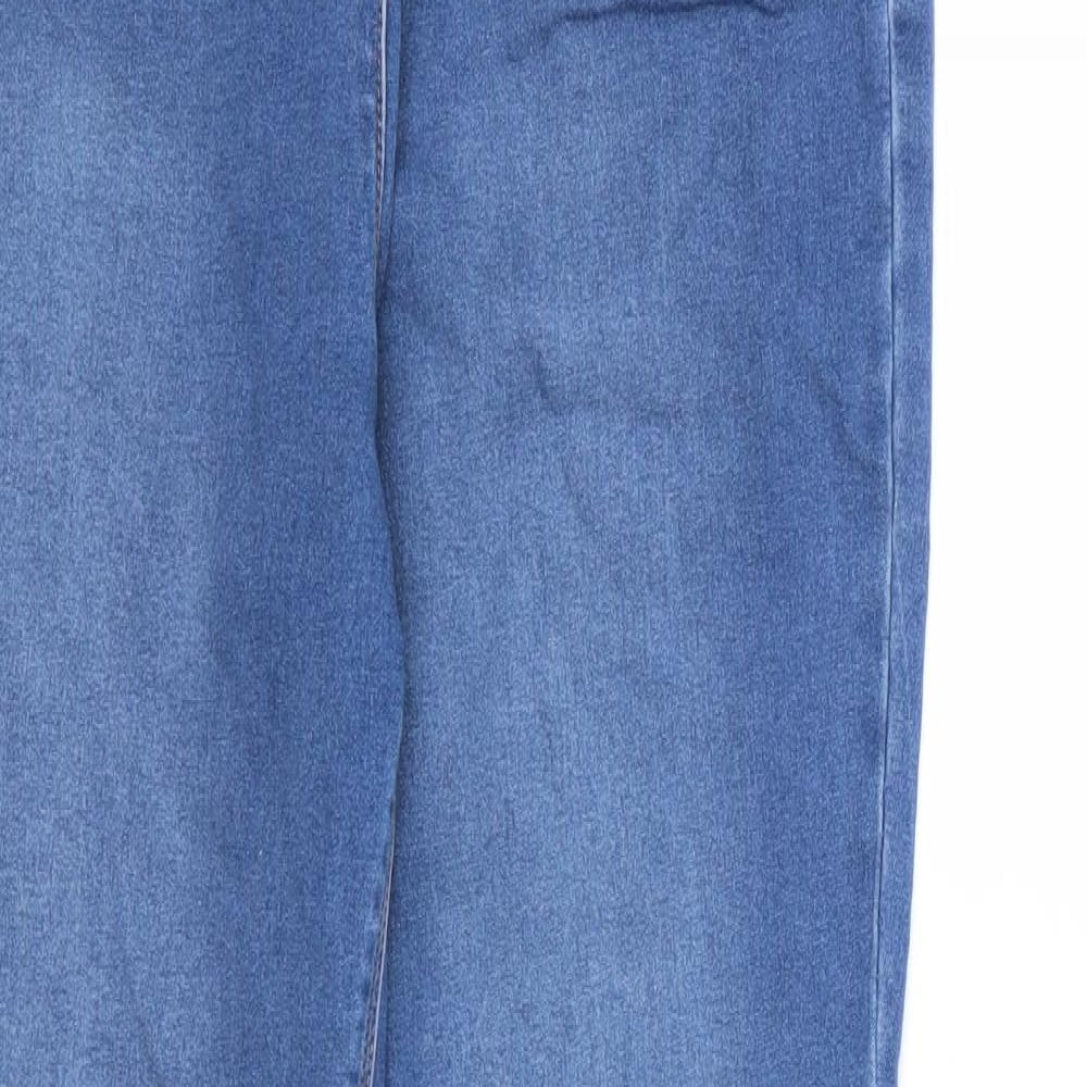 Papaya Womens Blue  Denim Skinny Jeans Size 12 L27 in - Skinny Jeans
