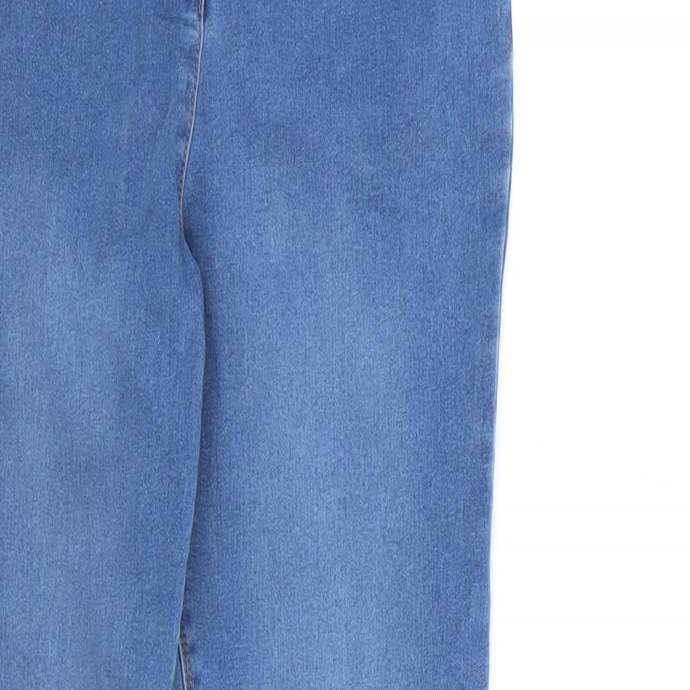 Papaya Womens Blue  Denim Jegging Jeans Size 10 L27 in