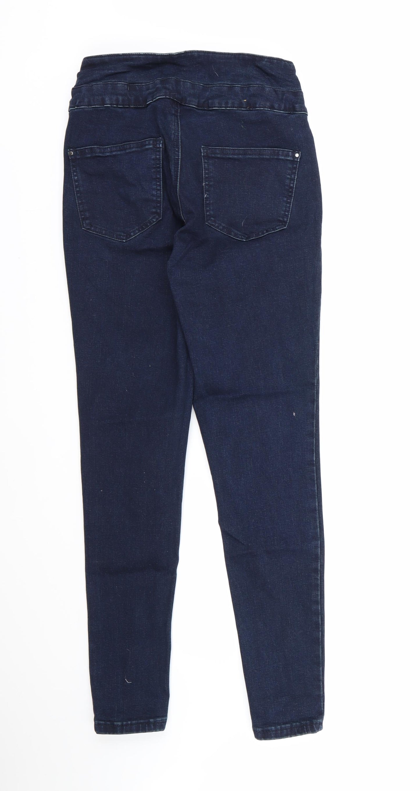 Very Womens Blue  Denim Skinny Jeans Size 12 L28 in