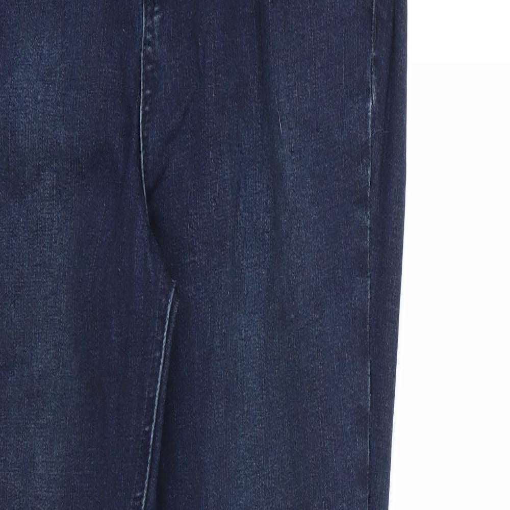 Very Womens Blue  Denim Skinny Jeans Size 12 L28 in
