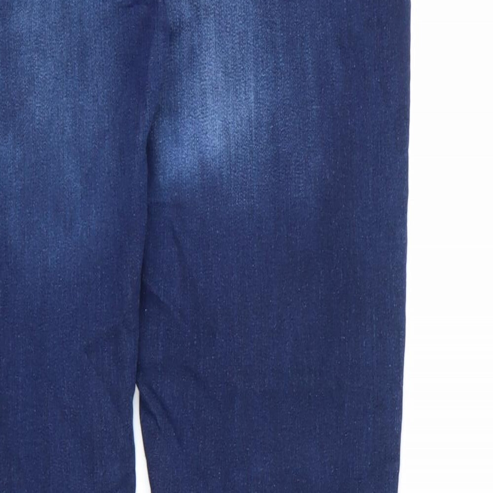 Denim & Co. Womens Blue  Denim Skinny Jeans Size 16 L31 in