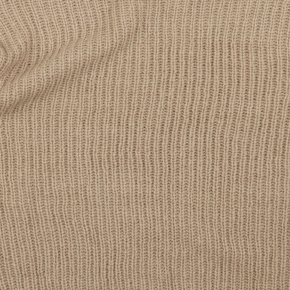 New Look Womens Brown  Knit Pullover Jumper Size L