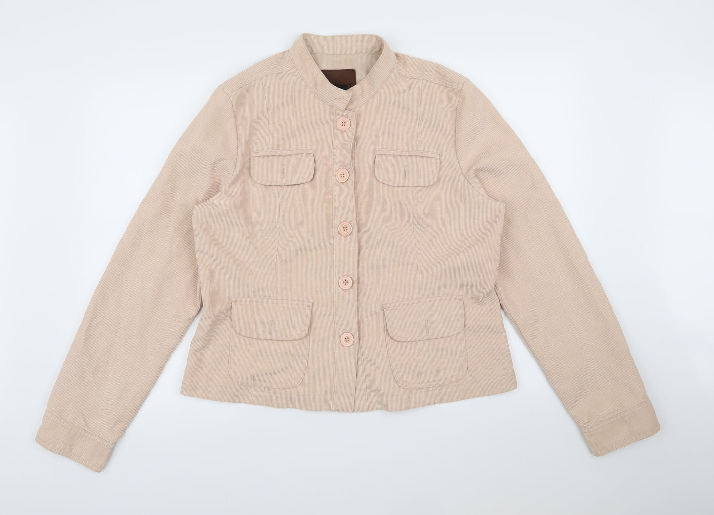 Calvin Klein Jeans Womens Pink  Corduroy Jacket  Size XL