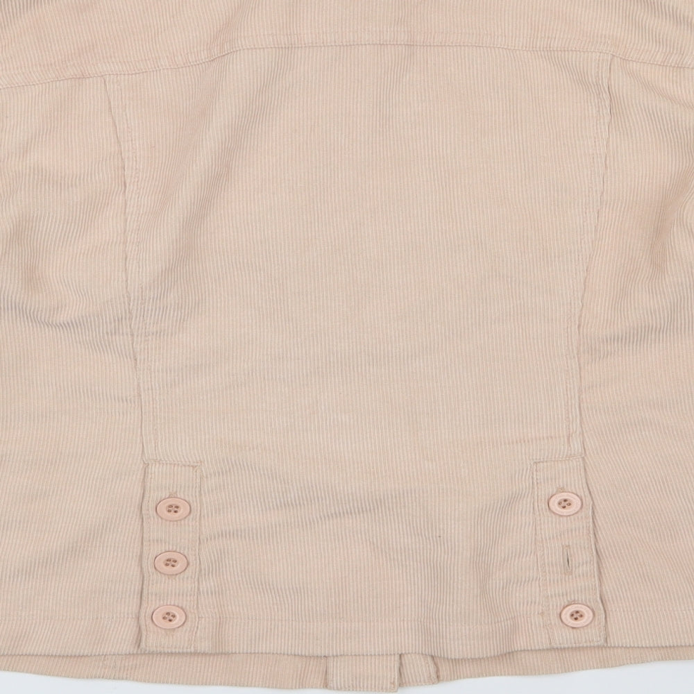 Calvin Klein Jeans Womens Pink  Corduroy Jacket  Size XL
