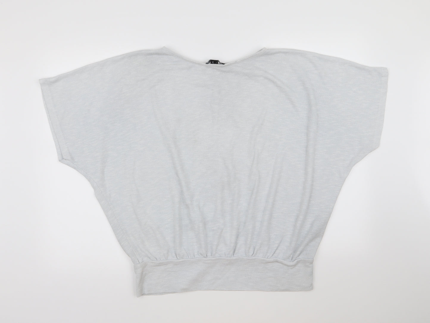 New Look Womens Blue  Knit Pullover Jumper Size L