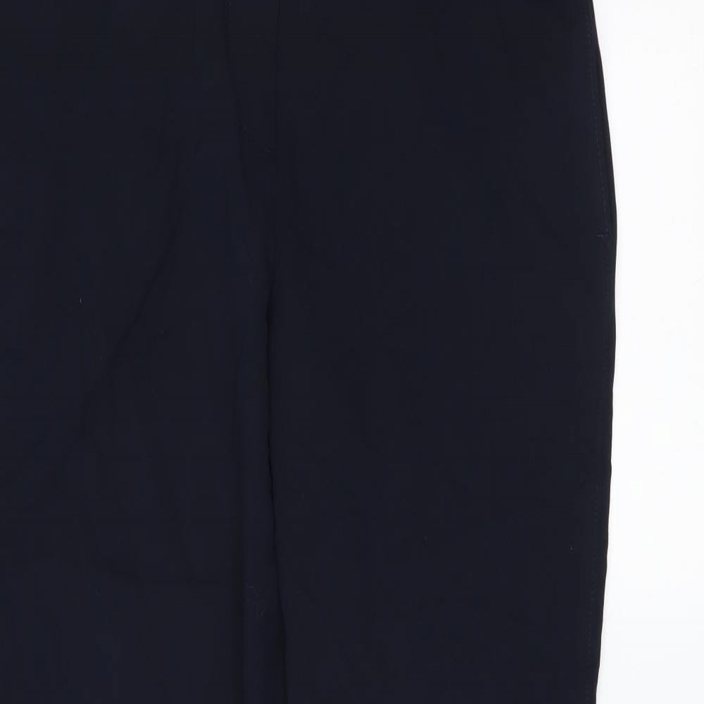 Marks and Spencer Womens Blue   Trousers  Size 12 L27 in - slim leg