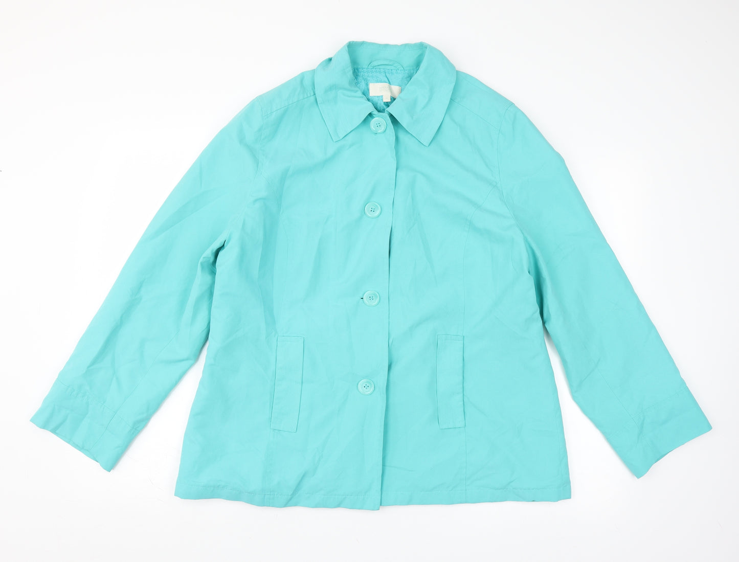 Marks and Spencer Womens Blue   Jacket  Size 16