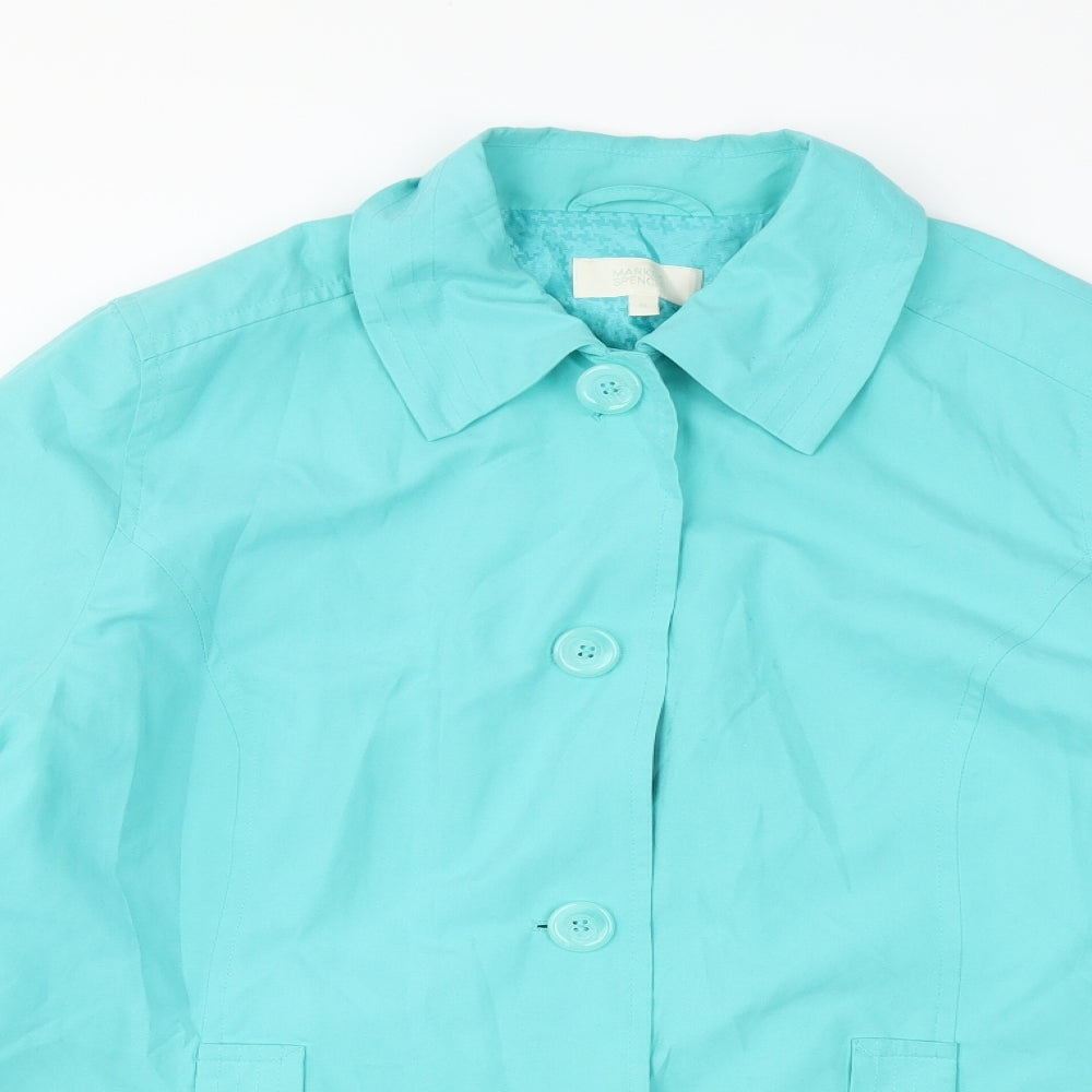 Marks and Spencer Womens Blue   Jacket  Size 16