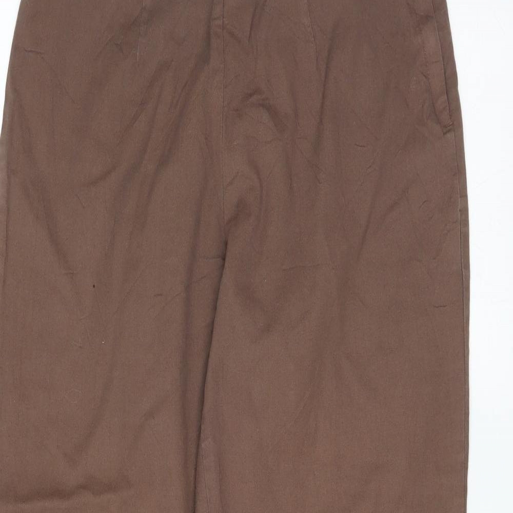 Cut Loose Womens Brown   Trousers  Size S L26 in