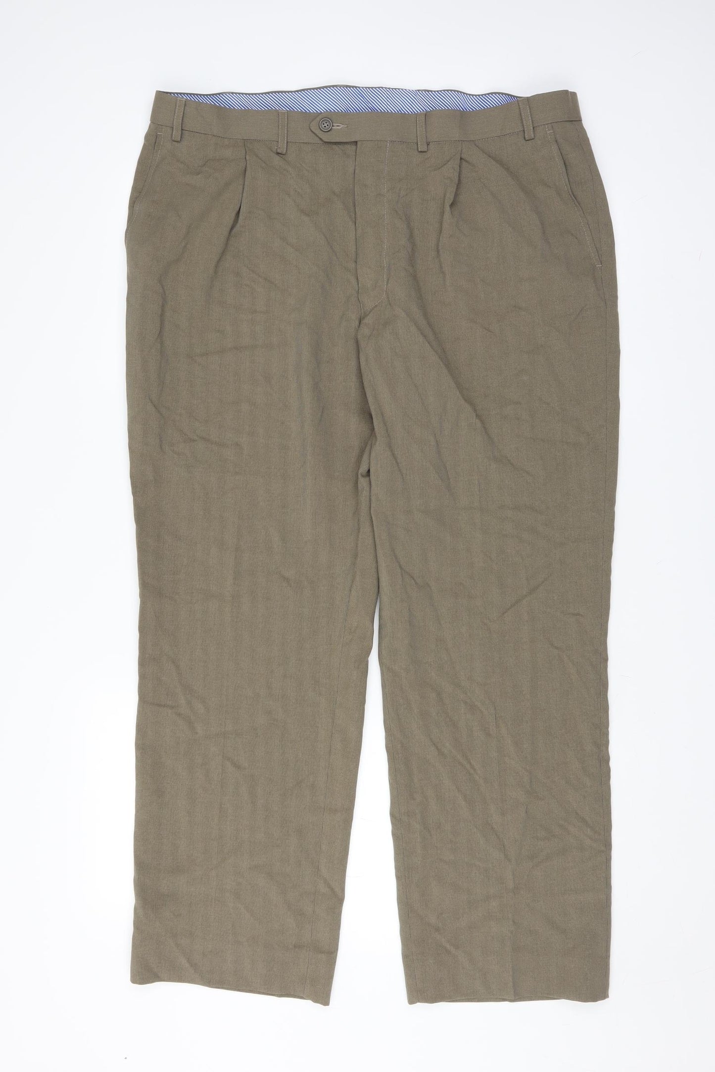 Marks and Spencer Mens Beige   Trousers  Size 40 in L29 in