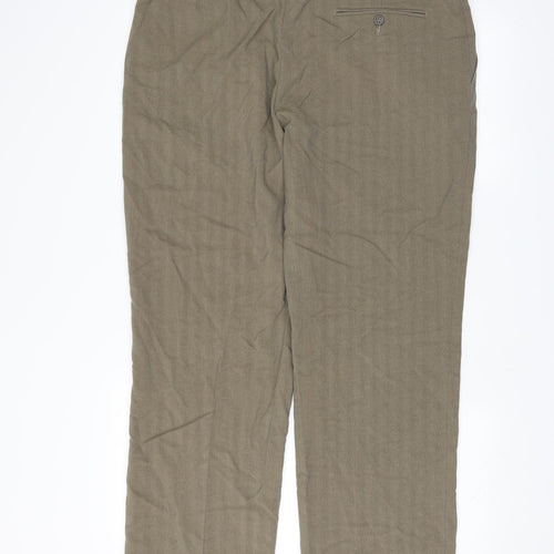 Marks and Spencer Mens Beige   Trousers  Size 40 in L29 in