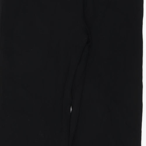 Preworn Womens Black   Trousers  Size 12 L30 in