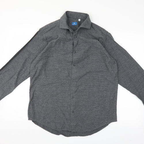 camiciamoci Mens Grey    Button-Up Size XL