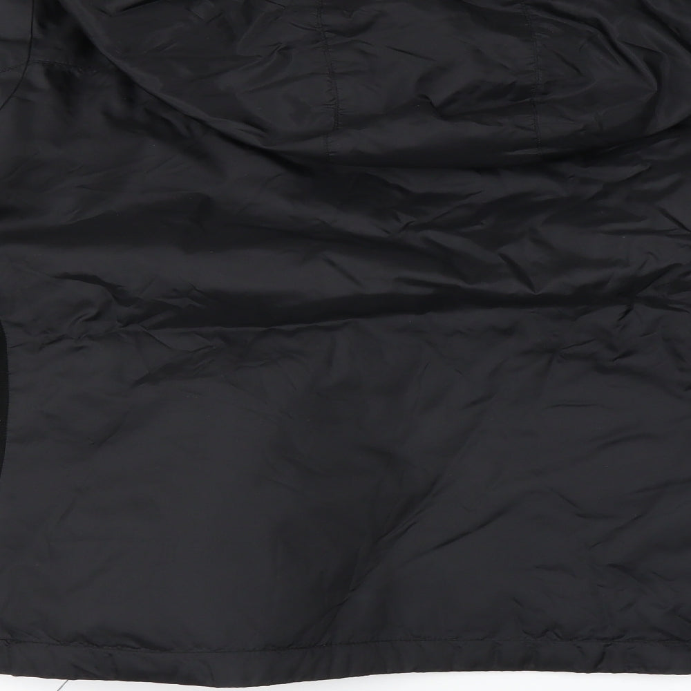 BHS Womens Black   Jacket  Size 14  - hooded sports jacket