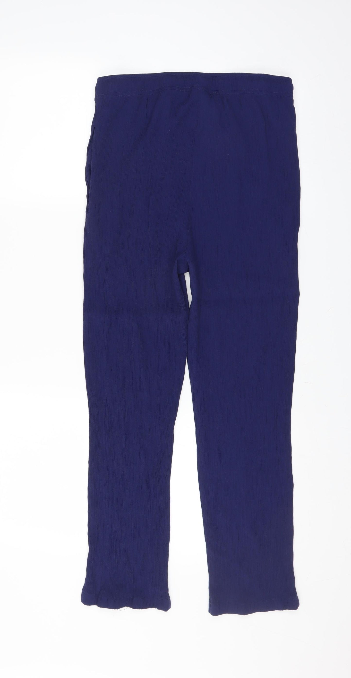 Damart Womens Blue   Trousers  Size 14 L25 in