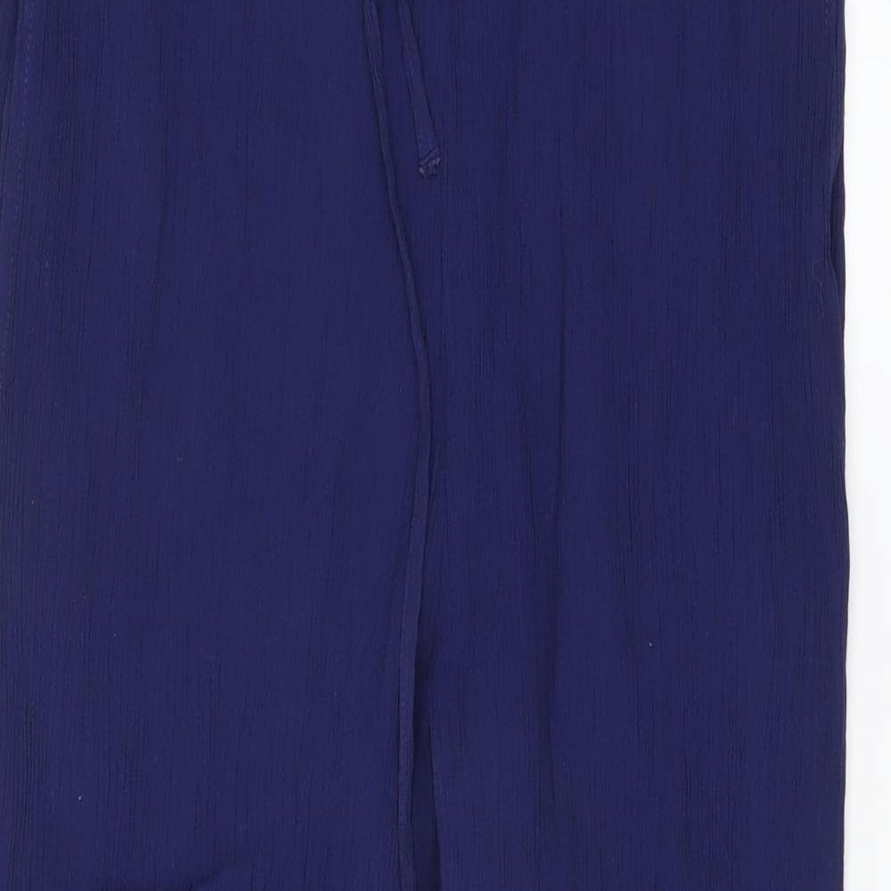 Damart Womens Blue   Trousers  Size 14 L25 in
