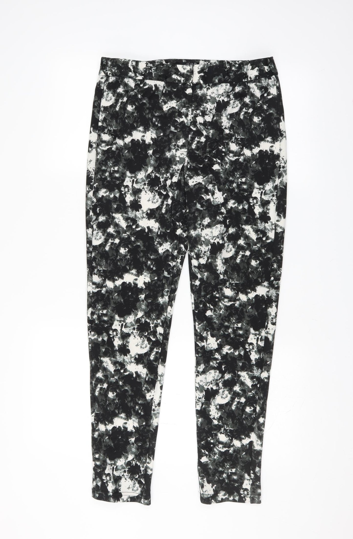 Primark Womens Black   Trousers  Size 14 L28 in