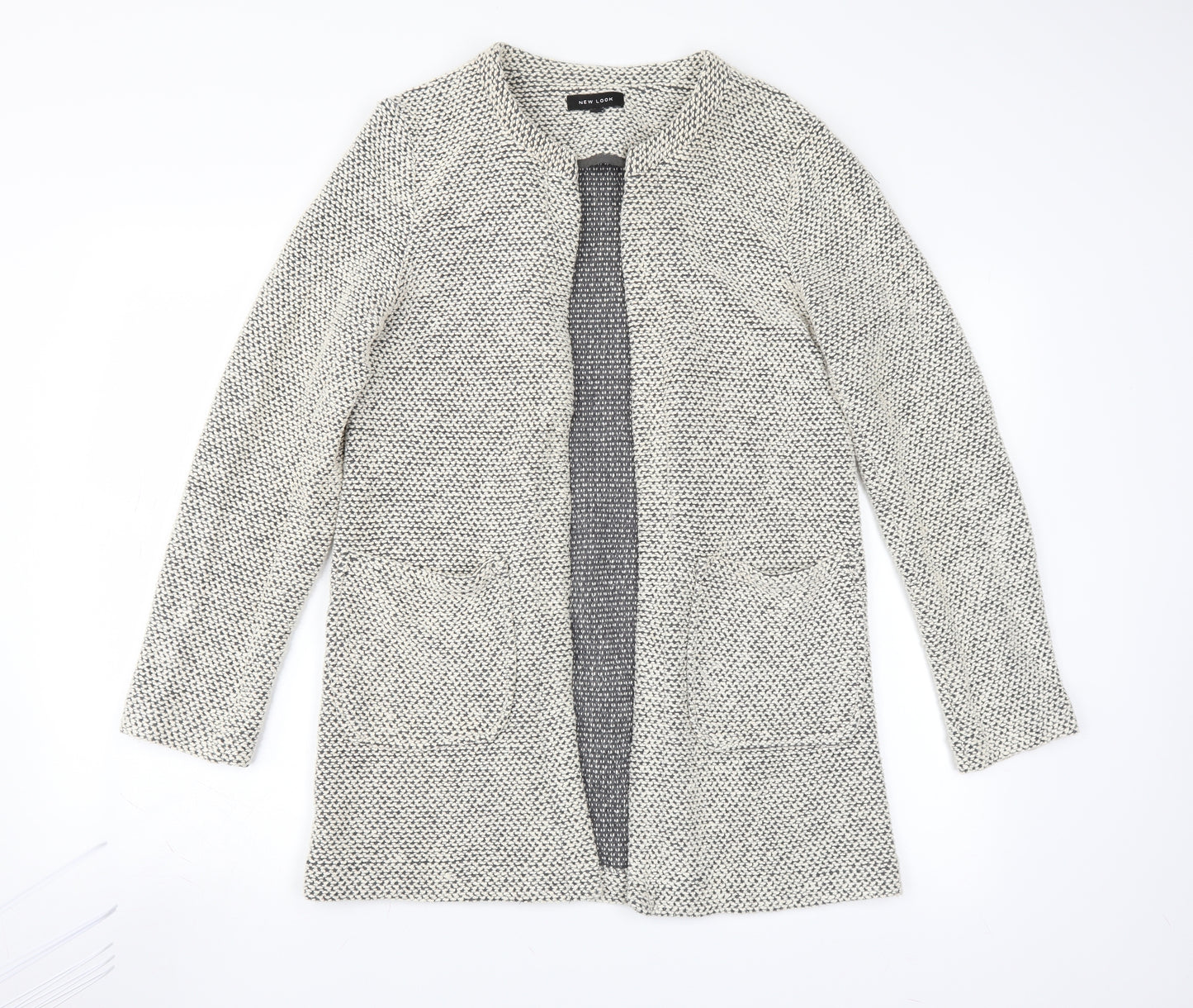 New Look Womens Ivory   Cardigan Jumper Size 12