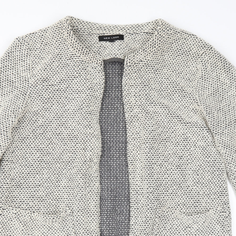 New Look Womens Ivory   Cardigan Jumper Size 12