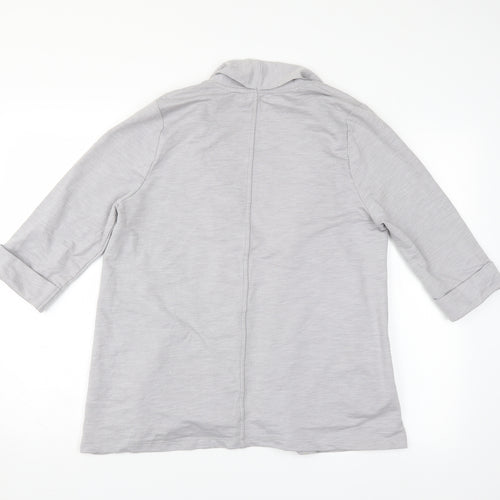 Sainsburys Womens Grey   Jacket Blazer Size 12