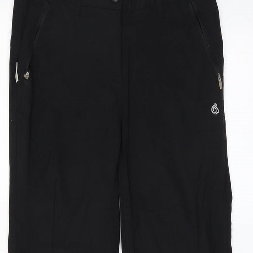 Craghoppers Womens Black   Trousers  Size 10 L28 in