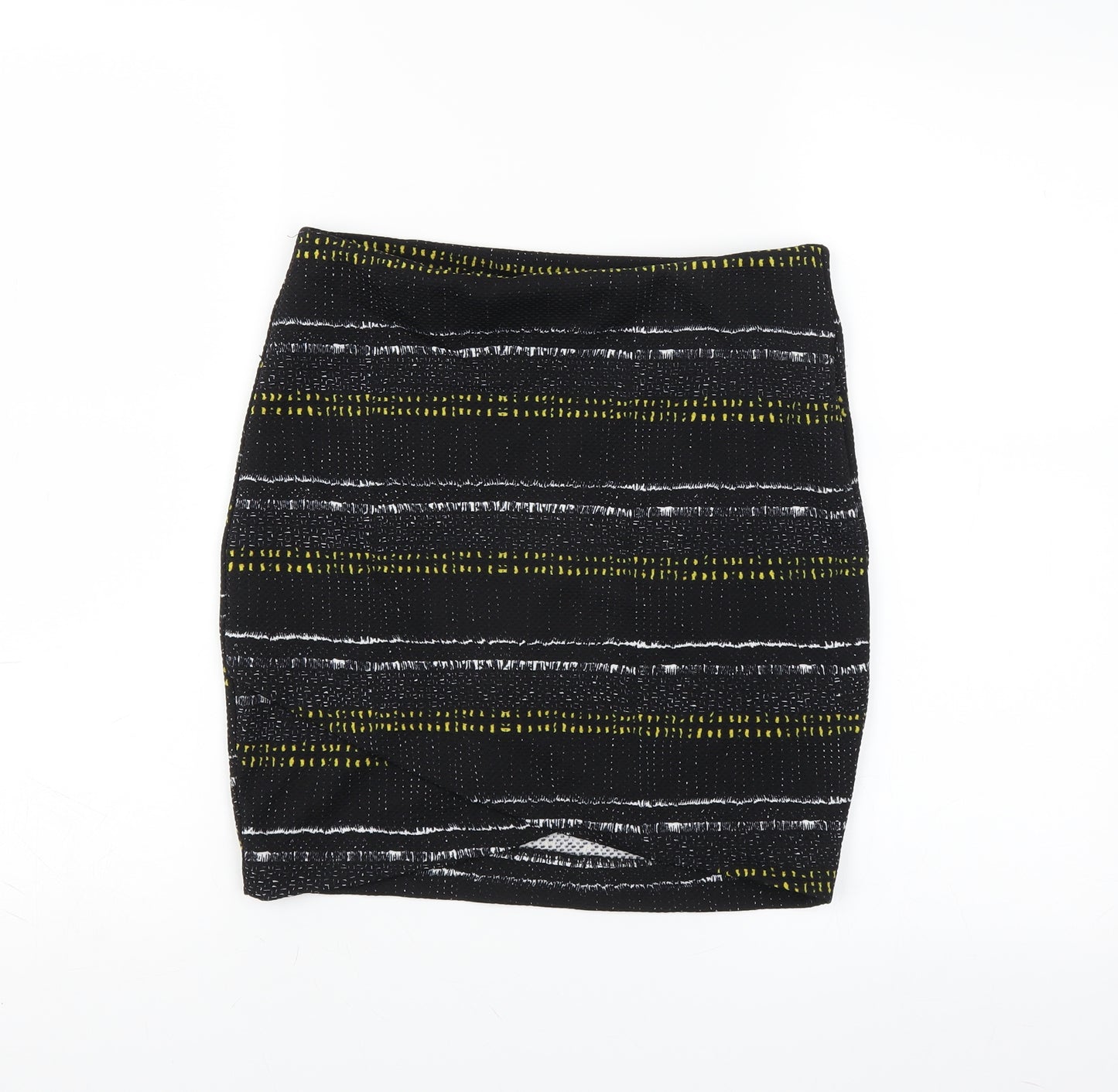 H&M Womens Blue Striped  Mini Skirt Size XS