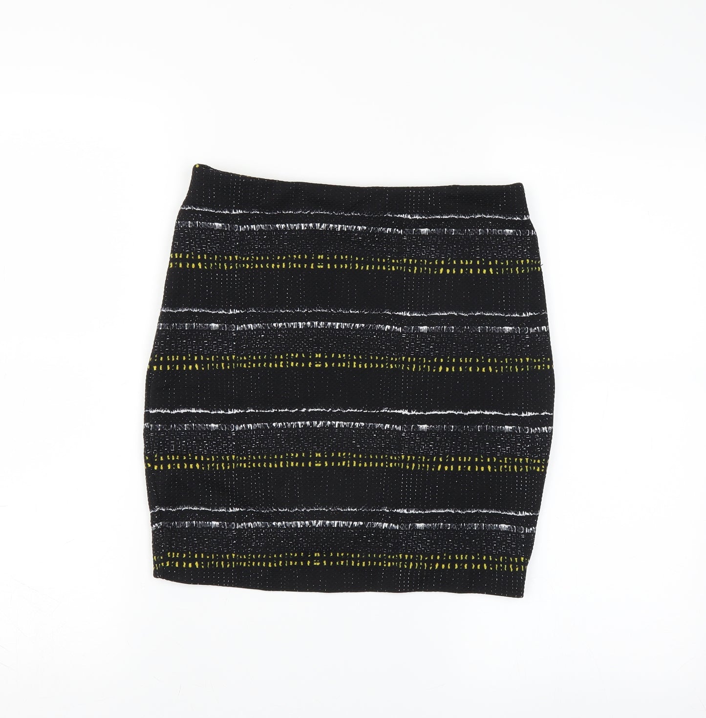 H&M Womens Blue Striped  Mini Skirt Size XS