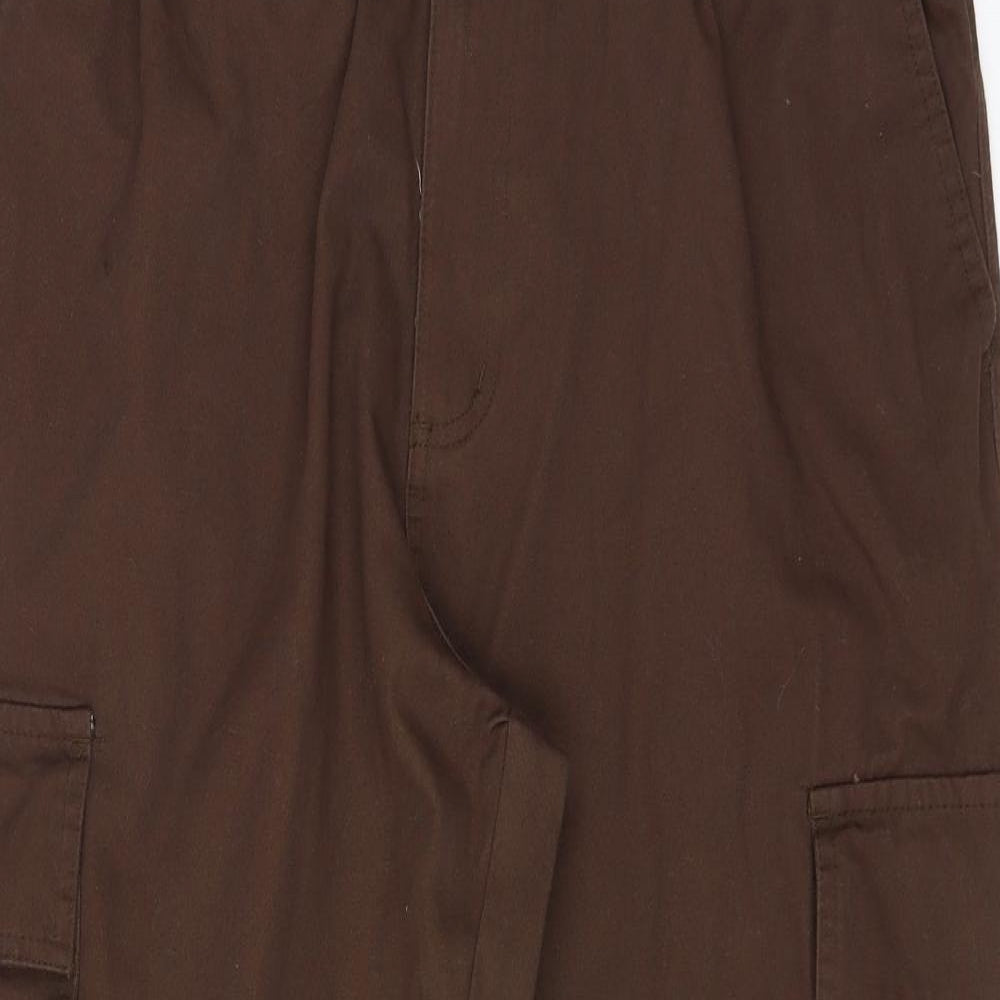 Cotton Traders Womens Brown   Cargo Trousers Size 32 in L28 in