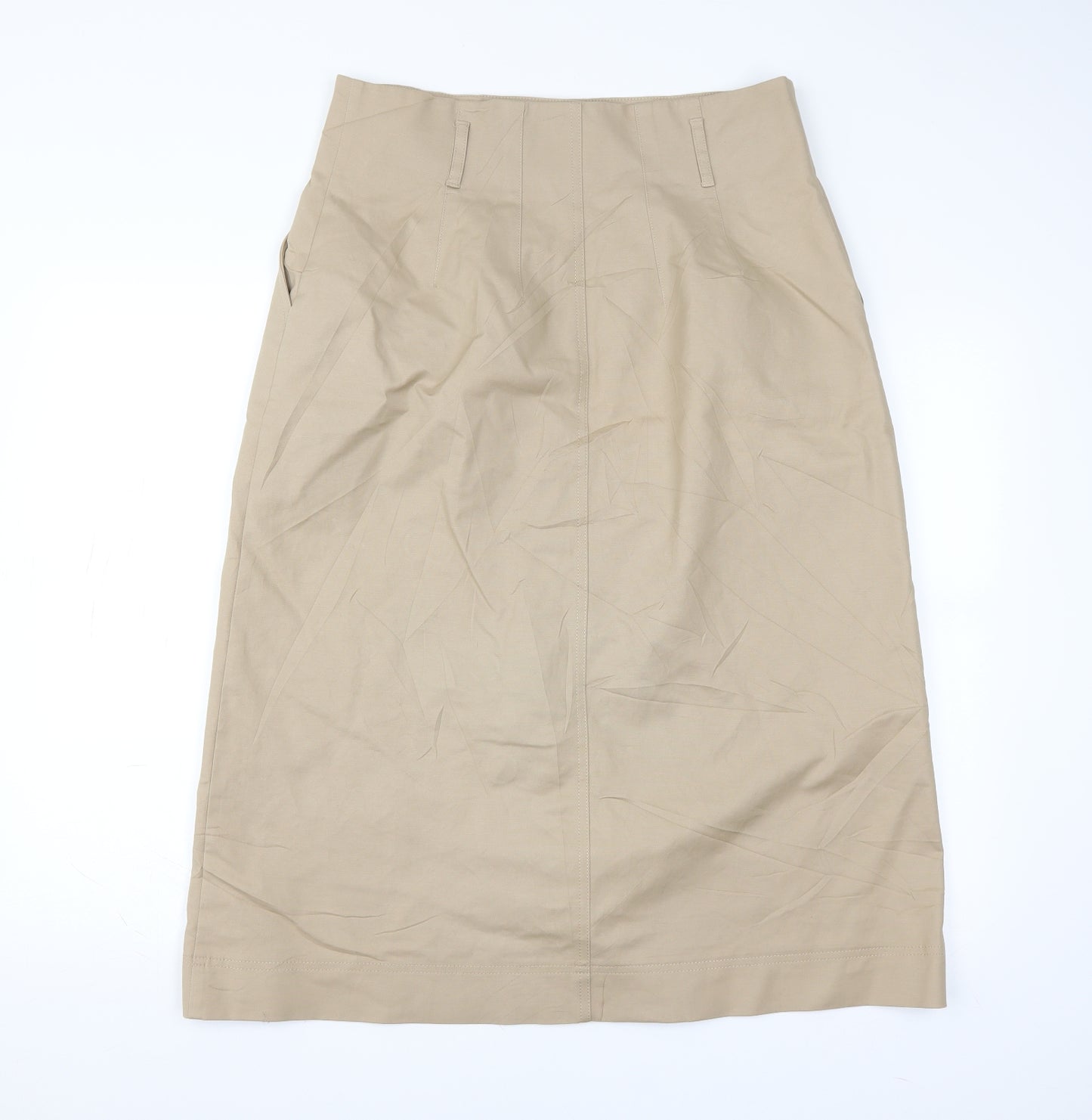 Marks and Spencer Womens Beige   Maxi Skirt Size 14