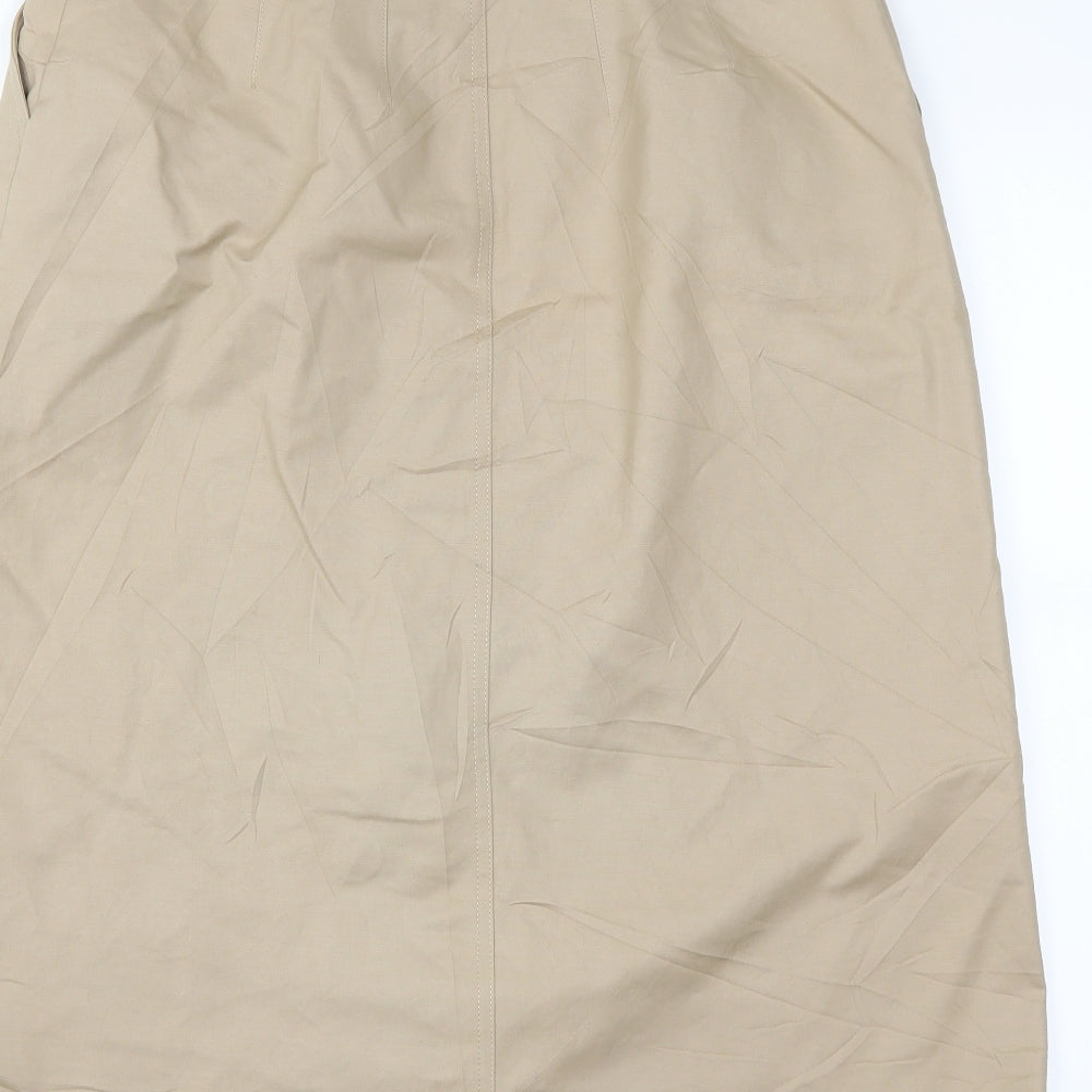 Marks and Spencer Womens Beige   Maxi Skirt Size 14