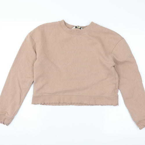 Miss Selfridge Womens Pink   Pullover Sweatshirt Size 8