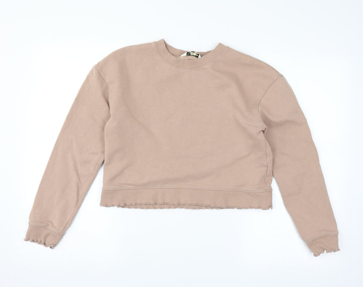 Miss Selfridge Womens Pink Pullover Sweatshirt Size 8