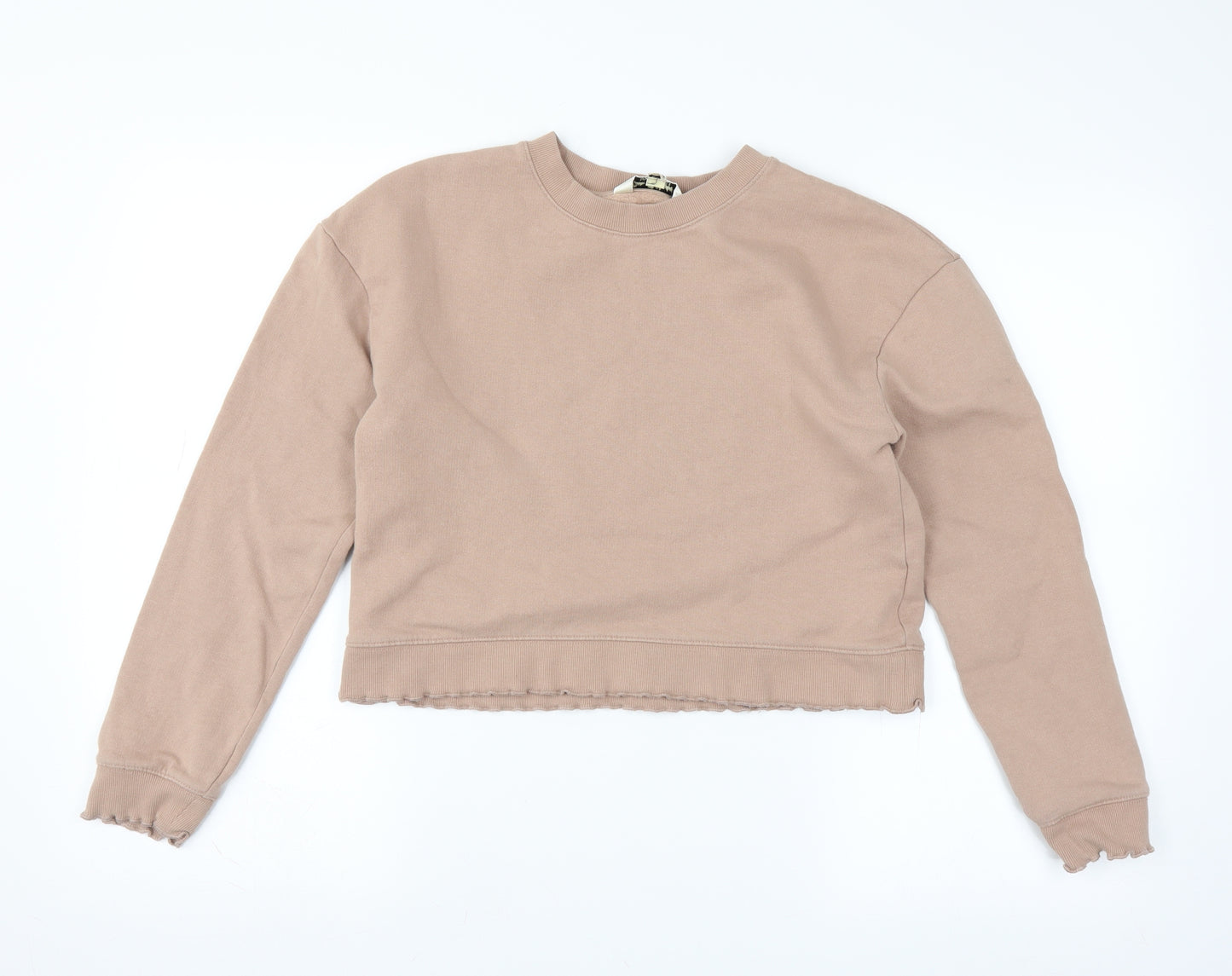 Miss Selfridge Womens Pink   Pullover Sweatshirt Size 8