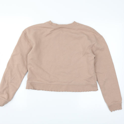 Miss Selfridge Womens Pink   Pullover Sweatshirt Size 8